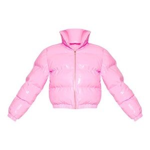 Pink Puffer Coat